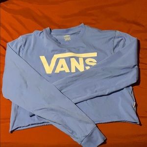 Cropped vans long sleeve